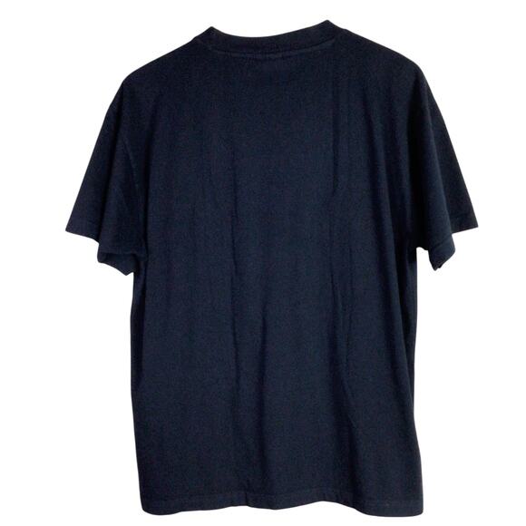 Classic VINTAGE SWISS Switzerland Embroidered Shirt Black L - Picture 4 of 4